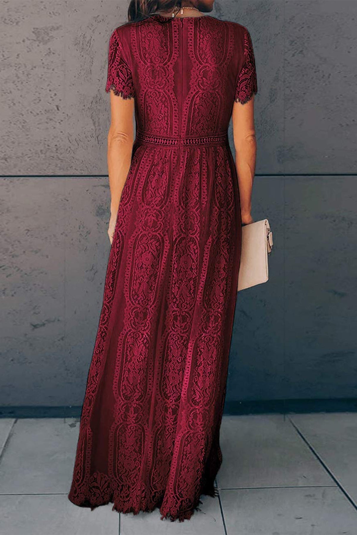 Fill Your Heart Lace Maxi Dress